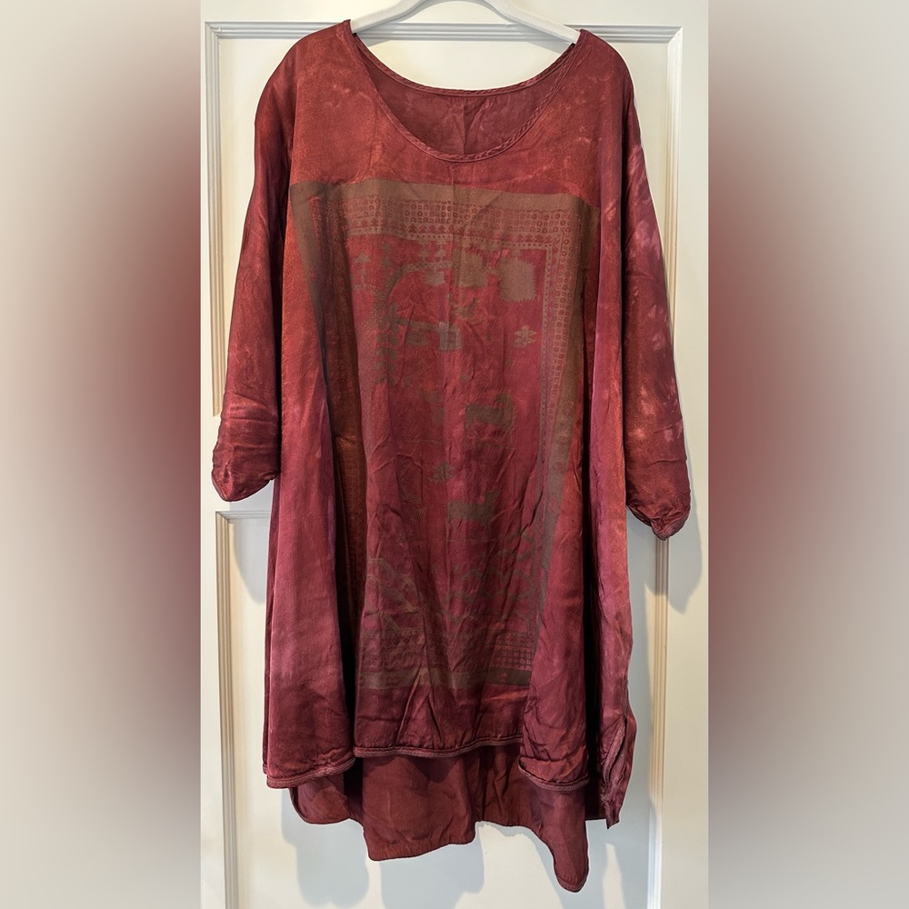 Blue Fish Abalone Tunic in Primitivo